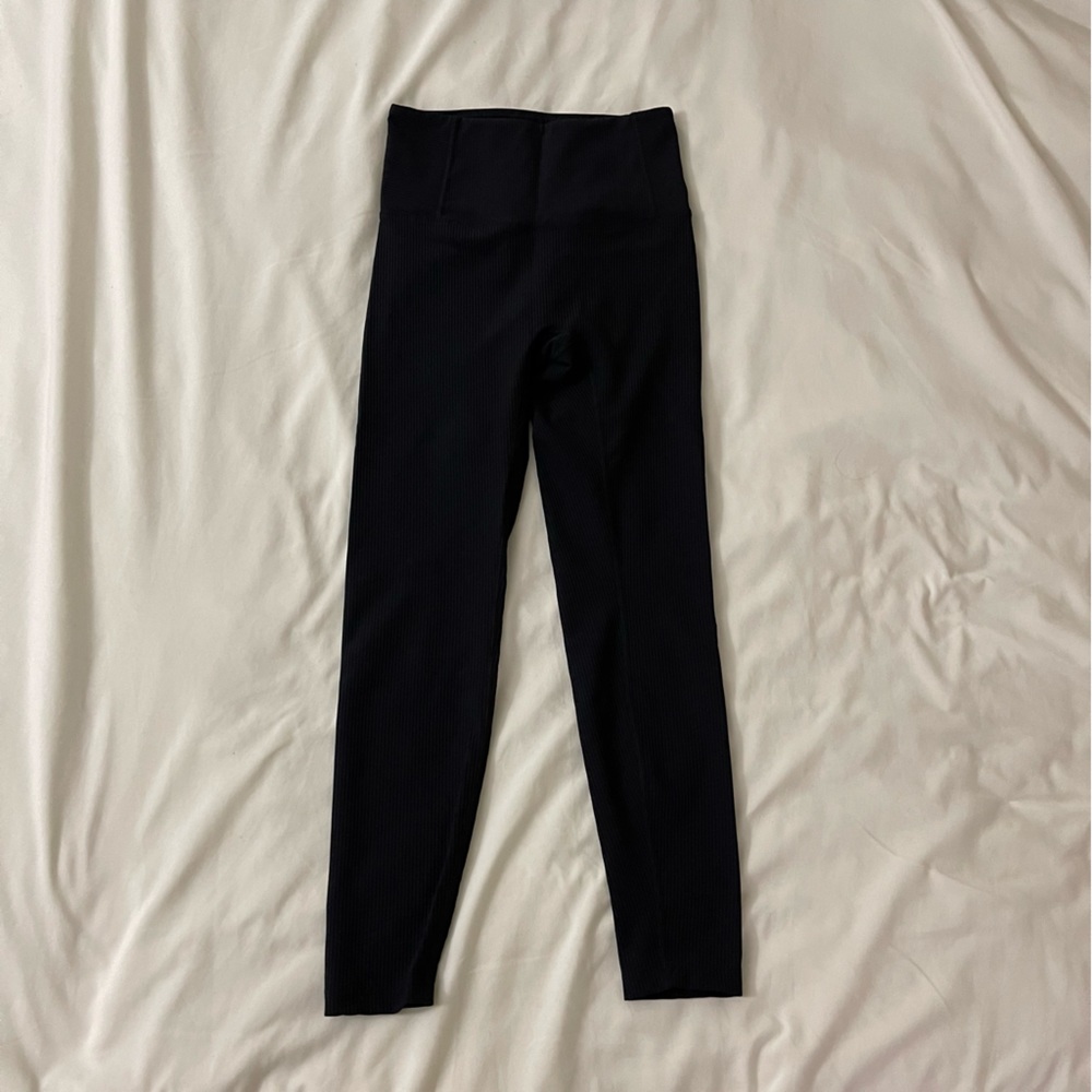 First Health Apparel, RIBBED LEGGINGS, BLACK, 4 (S)